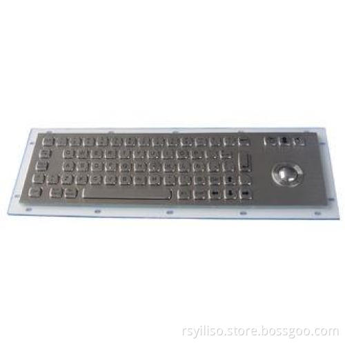 mechanical industrial kiosk keyboard Washable for Hygienic